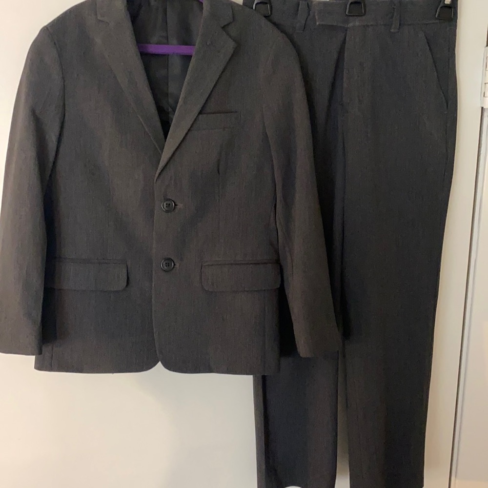 Calvin Klein Boys 2 pc Gray suit